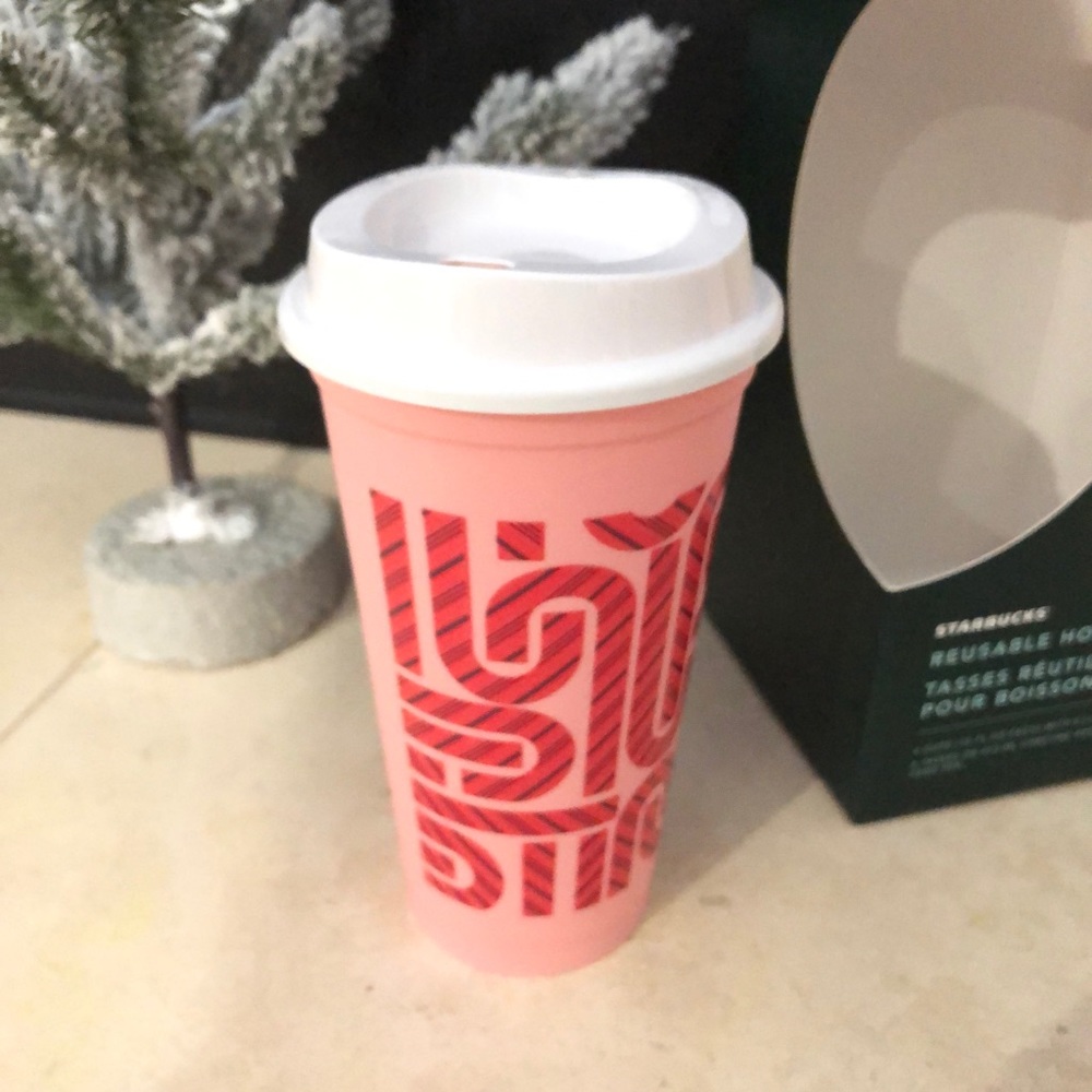 Pink - Starbucks color changing cup